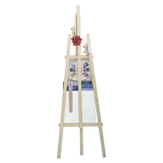 Wooden Floor Art Easel Kit By Artist S Loft